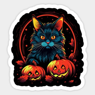 American Bobtail Halloween Sticker